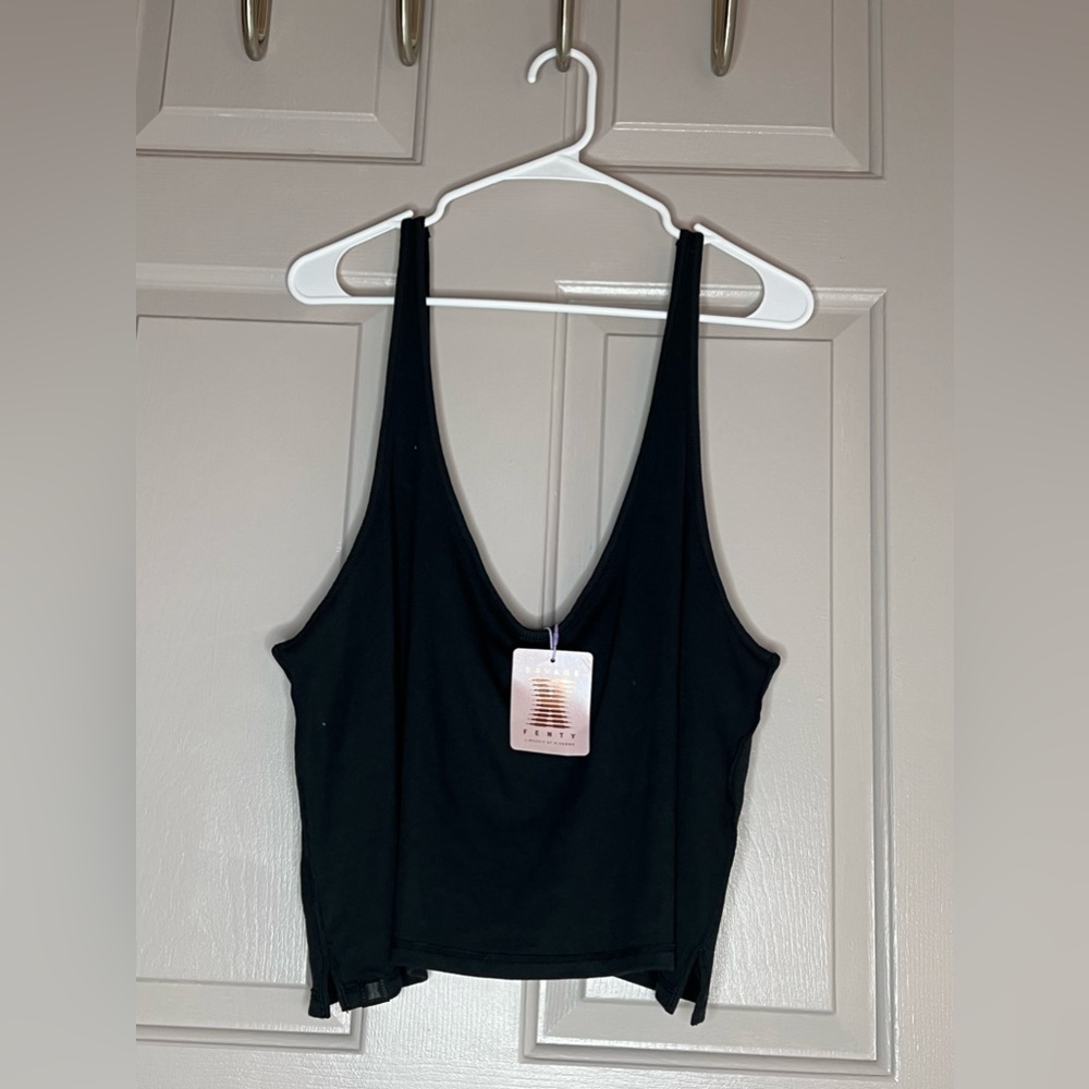 Savage X Fenty tank new with tags, black, women’s 1X